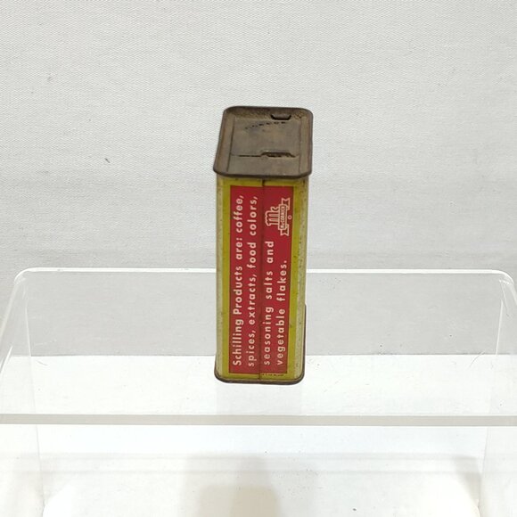 Schilling & Co Cloves Spice Tin 2 Oz 1930s Retro Kitchen Décor Collectible VTG - Picture 3 of 6